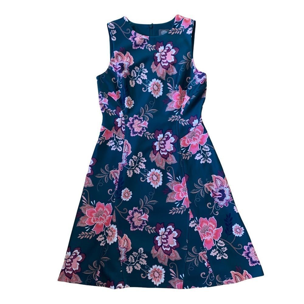 Vince Camuto Floral Sleeveless Dress Size 6